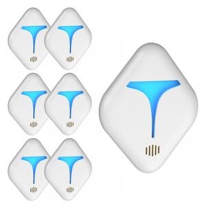 Ultrasonic Pest Repeller, 6 Pack Mice Repellent Plug-ins  Mouse Repellent